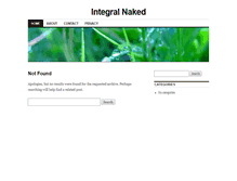 Tablet Screenshot of integralnaked.org